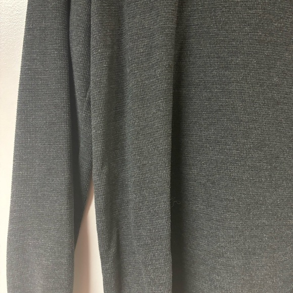 American Eagle charcoal gray men’s long sleeve shirt size medium - Picture 4 of 5